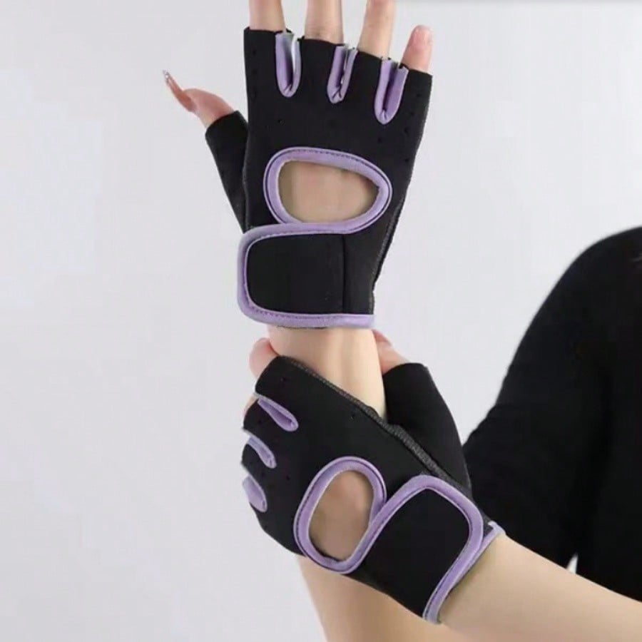 Weightlifting Gloves - 1 Pair Breathable Sports Gloves For
