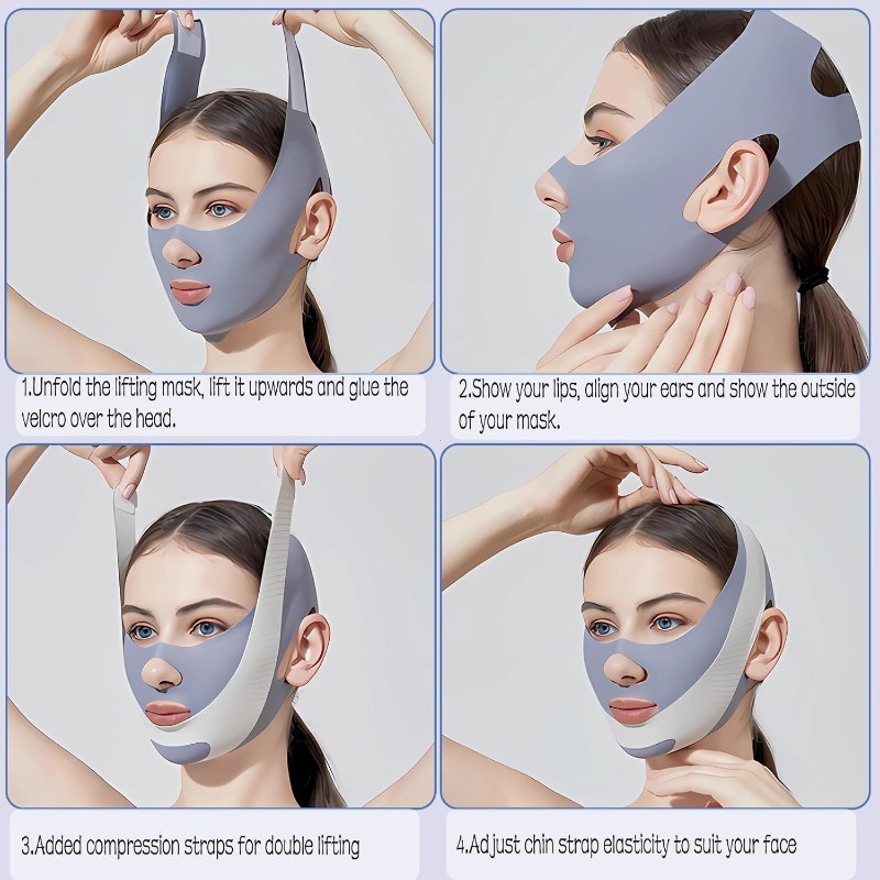 V-Shaped Lifting Mask, Double  - Lifting Belt recension och pris