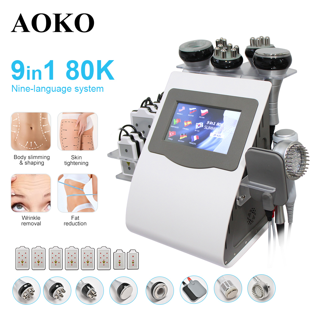 AOKO 9 in 1 Tool 80K Cavitatio - Crossfit Machine recension och pris