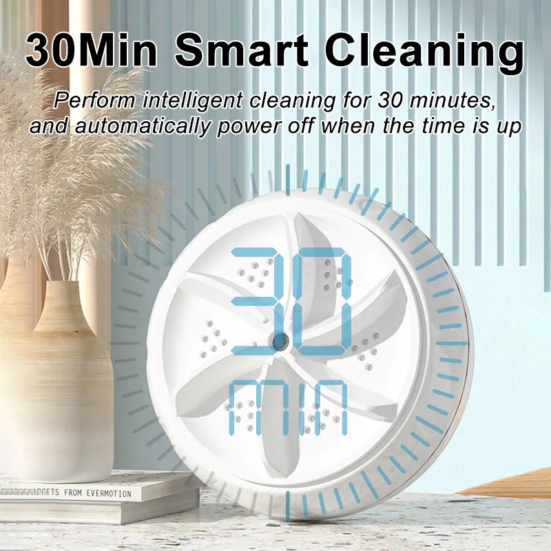 60W Portable Turbo Washing Mac - Crossfit Machine recension och pris