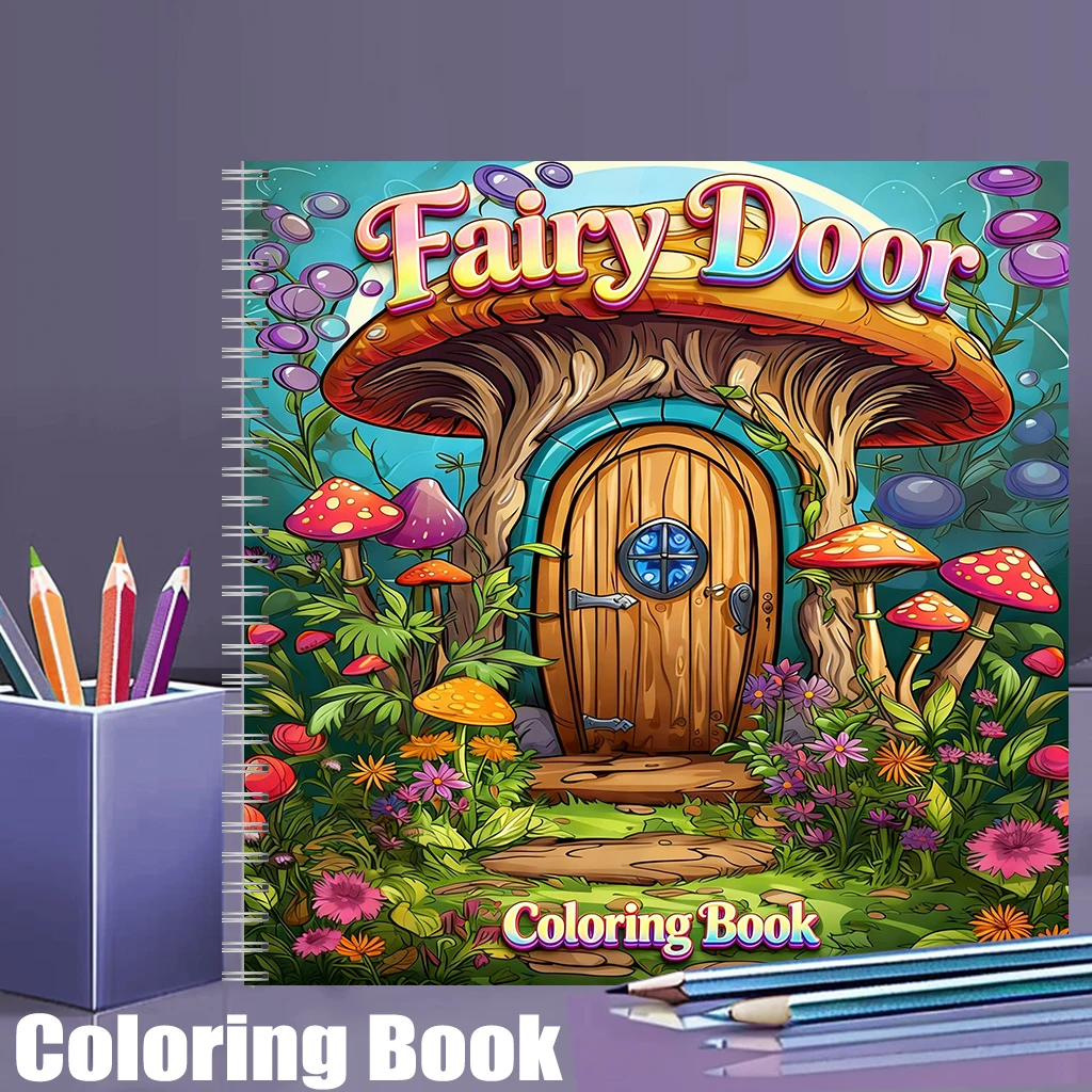 Coloring Book Fairy Door for A - Chalk Bag recension och pris