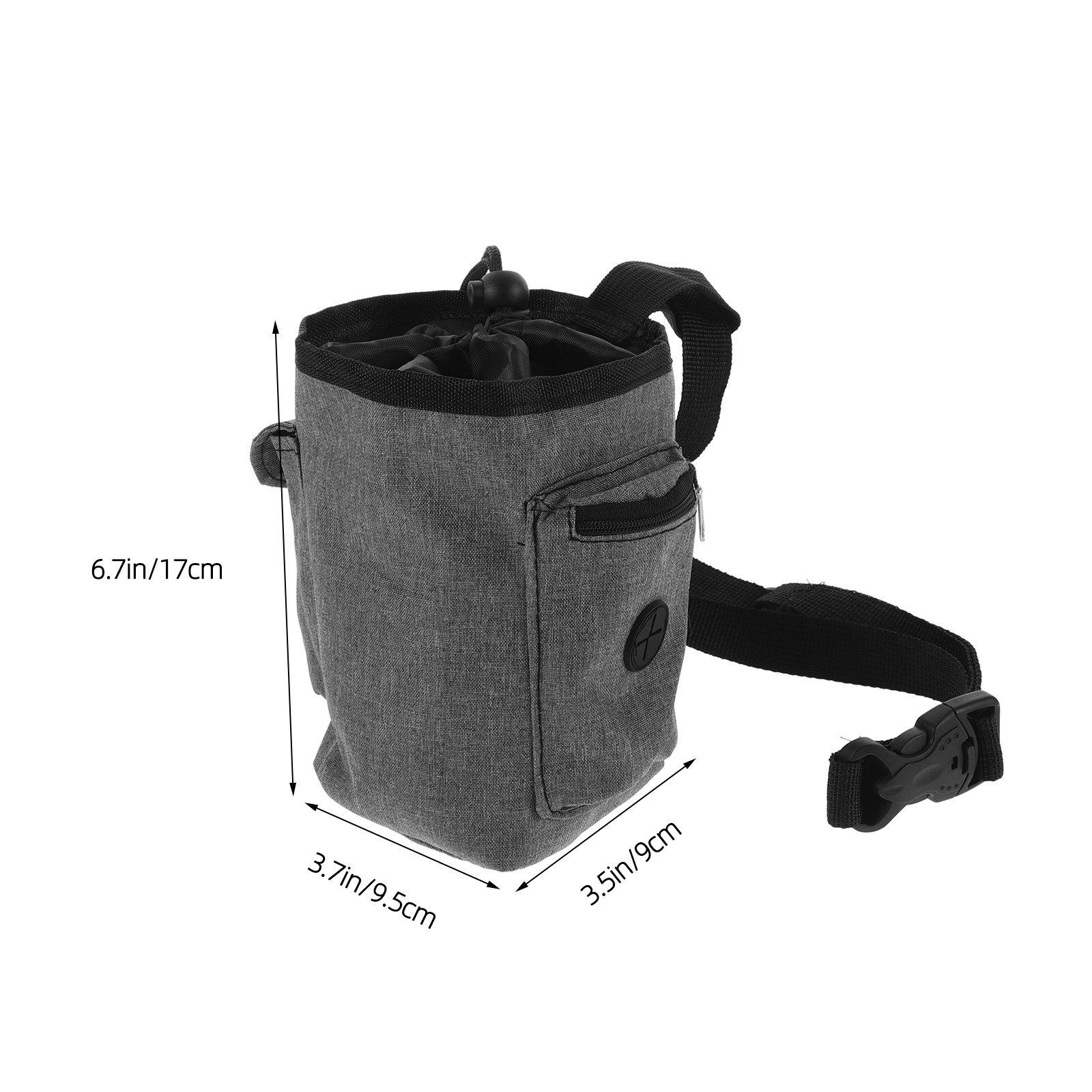 Gray Oxford Cloth Rock Climbin - Chalk Bag recension och pris